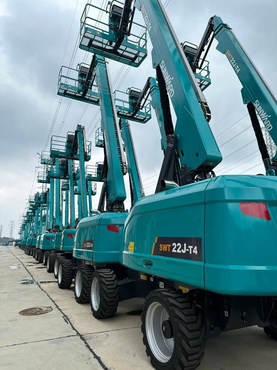 Телескопический подъемник SUNWARD SWT22J	